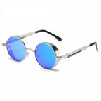 Vintage round sunglasses with UV400 protection & retro design