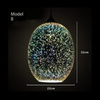 Large Dinosaur‑Egg Lamp (B‑Type) with 12 W LED Warm Light