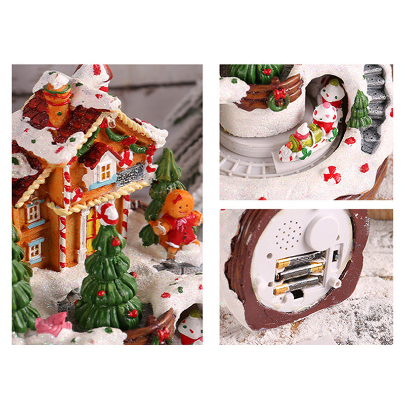 Christmas Ornament with LED Lights and Music