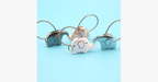 Elephant Love Keychain Set