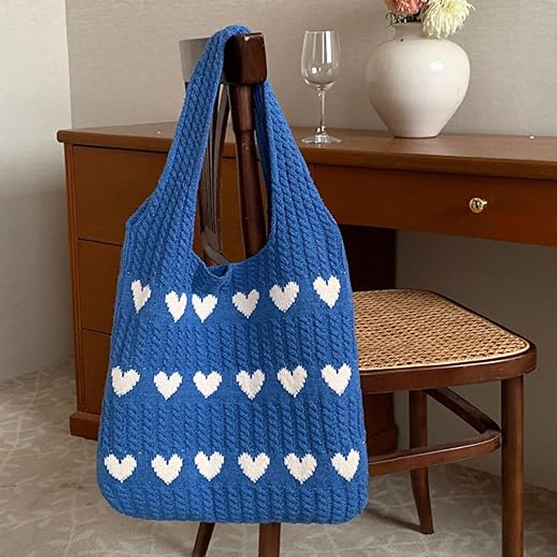 Knit Love Tote Bag