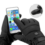 Electric Heated Winter Gloves – Adjustable Heat and Touchscreen Compatible