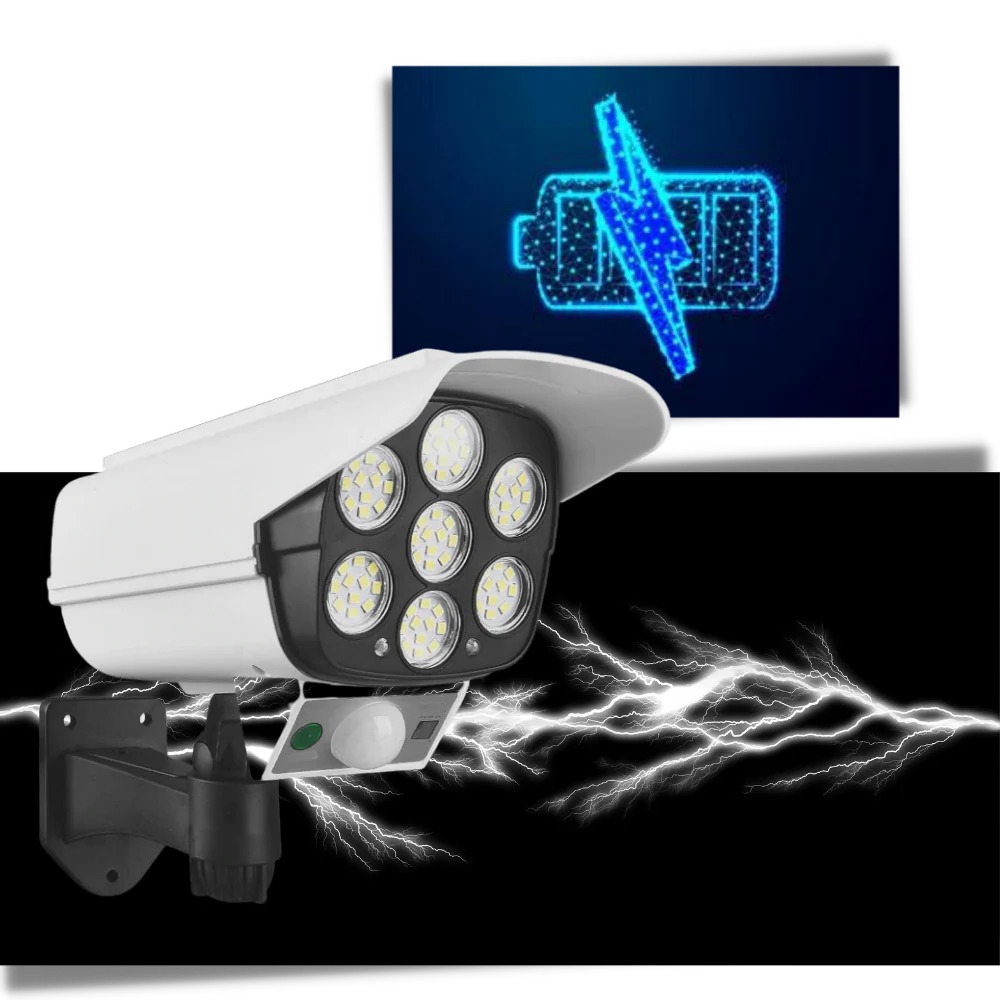 Solar Motion Sensor LED Lamp