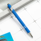 Metal Print Aluminum Ballpoint Pen, 8 Pieces