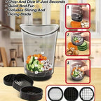 3-in-1 Manual Vegetable Chopper