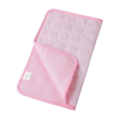 Cooling mat for pets with non-toxic self-cooling gel
