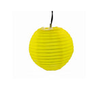 Modern Art Deco Solar Waterproof Fabric Lantern Ball LED String Lights Outdoor Landscape Lights For Outdoor Patio