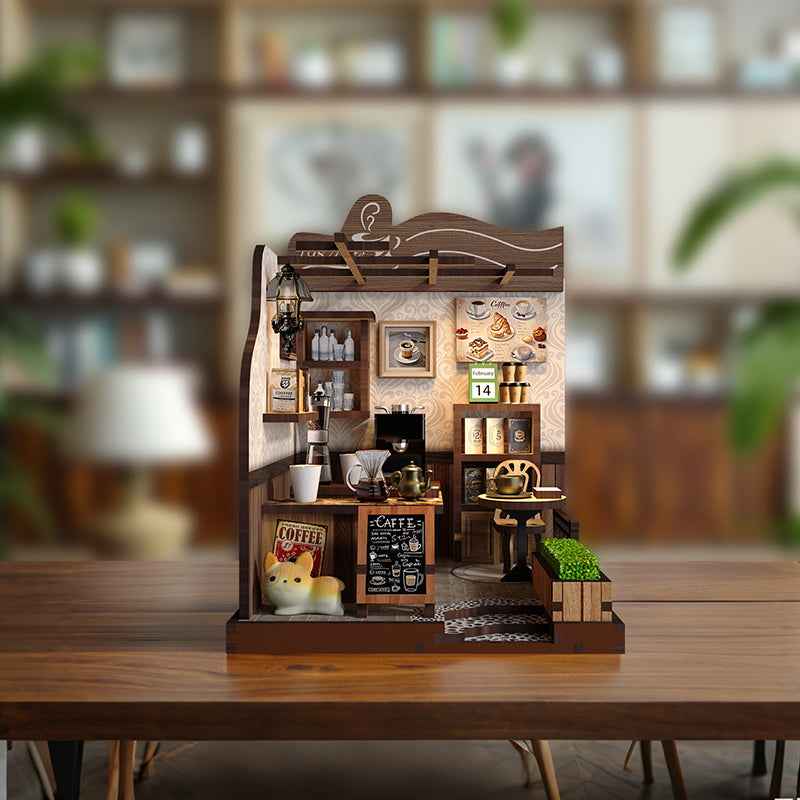 1987 Country Café DIY Mini House Kit ｜DIY Miniature Kit