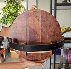 Bourbon Whiskey Barrel Shelf - Rustic Bar Accessories