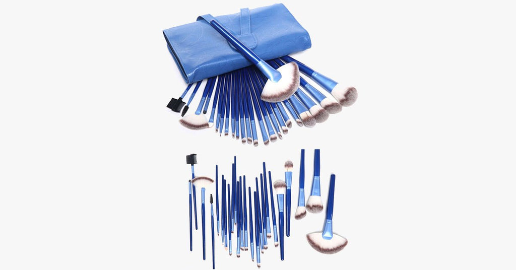 Ocean Blue 24-piece Brush Set