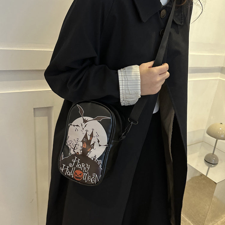 Halloween Shoulder Bag – Handbag in Creepy Style