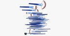 Ocean Blue 24-piece Brush Set
