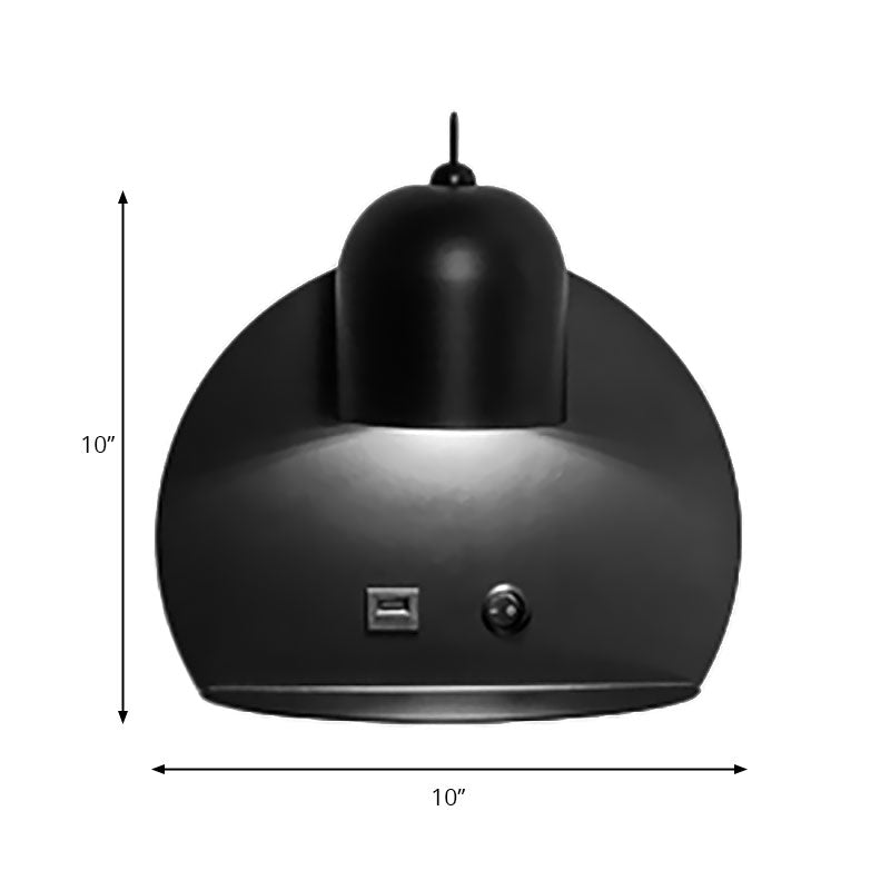 Supporter Design Metal Wall Light 1 Light Modern Simple Wall Lamp for Study