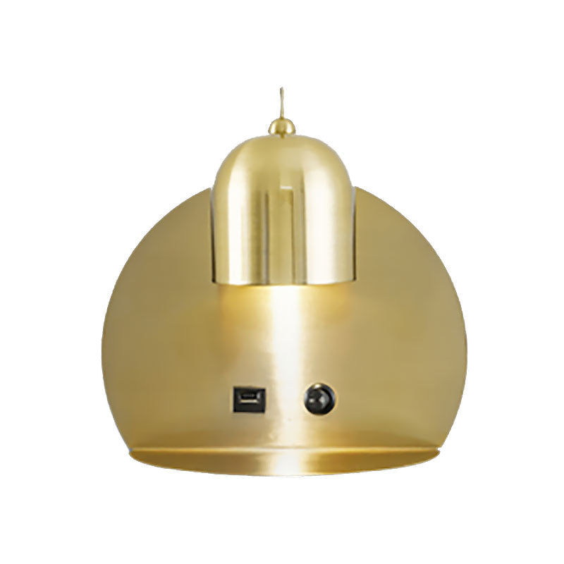 Supporter Design Metal Wall Light 1 Light Modern Simple Wall Lamp for Study