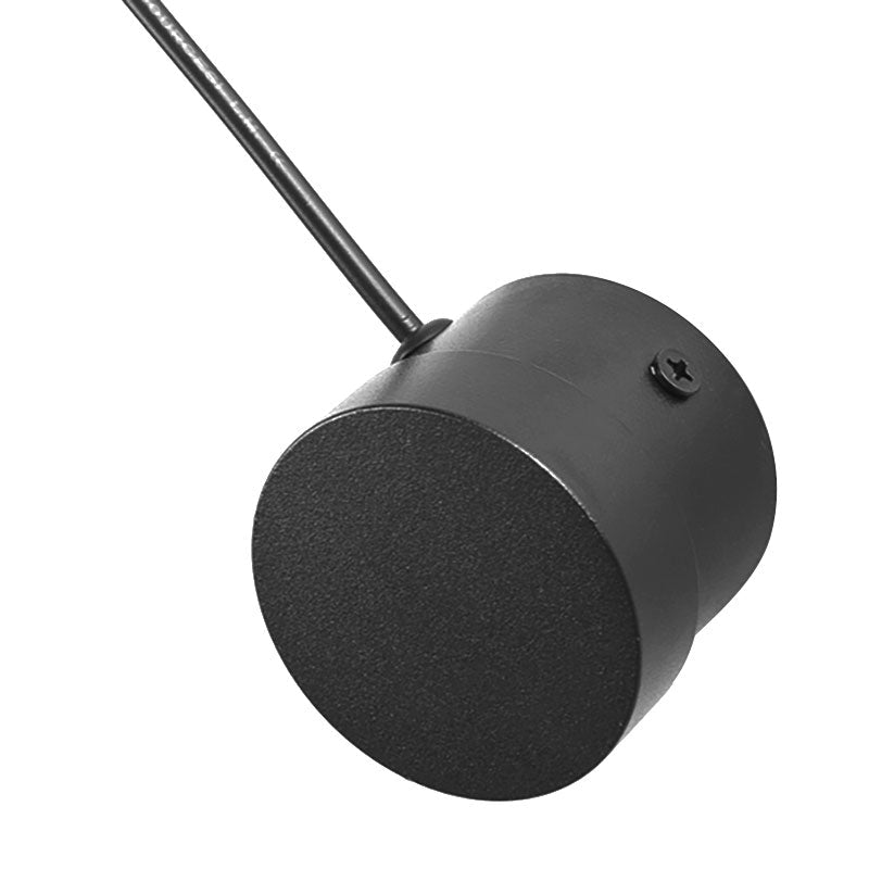 Modern simple drum shade wall light metal LED wall light for the bedroom in white/warm light