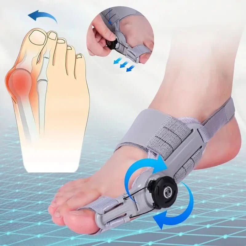 Gentle toe correction for bunions