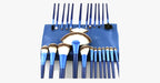 Ocean Blue 24-piece Brush Set