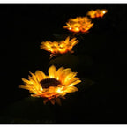 Solar Sunflower Light, 2 Pieces