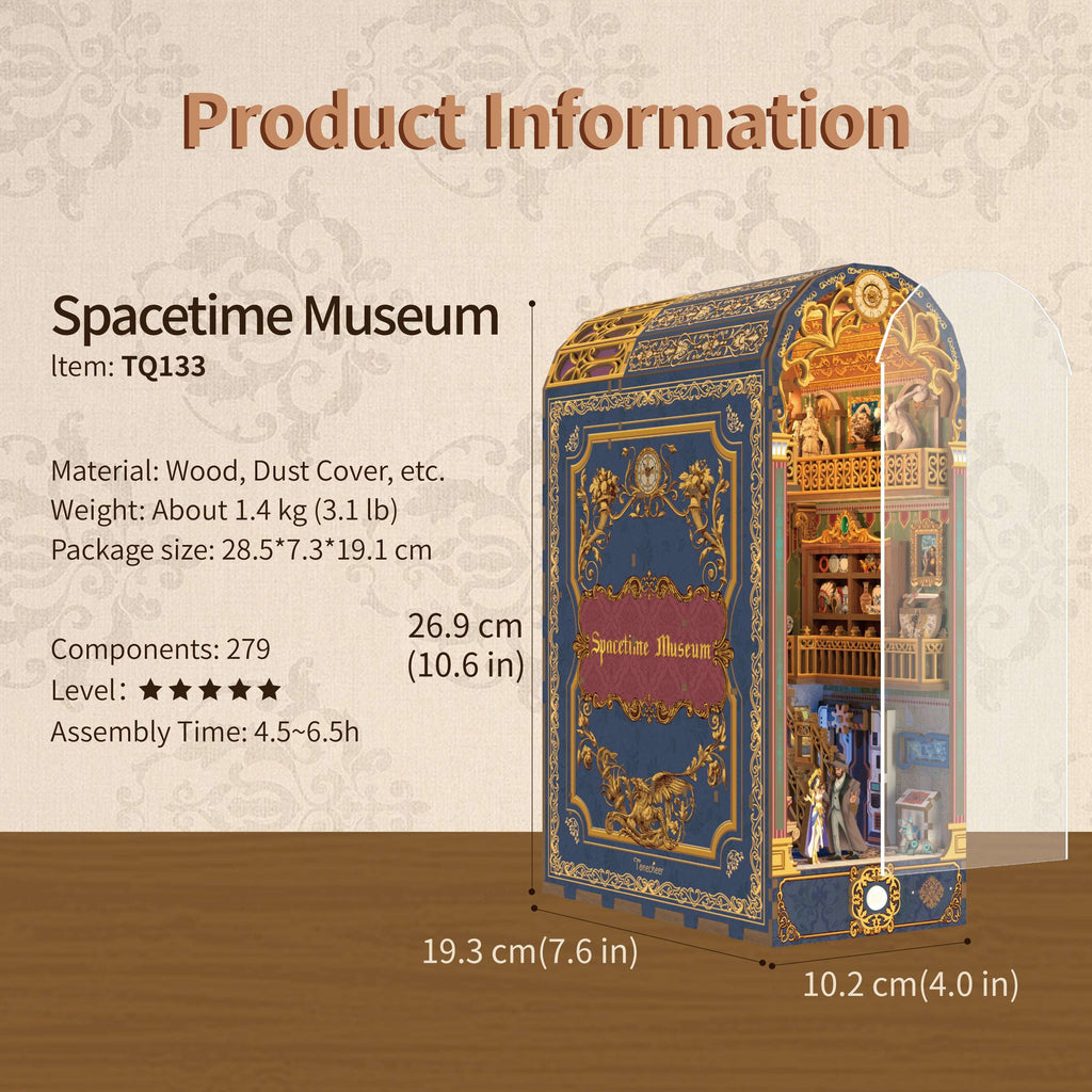 Spacetime Museum DIY Book Nook Kit