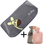 WarmCush – Reusable Plush Hot Water Bottle with Hip Cushion