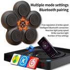 RhythmBox Wall Trainer – Smart Bluetooth Boxing Machine with Music & LED Reaction