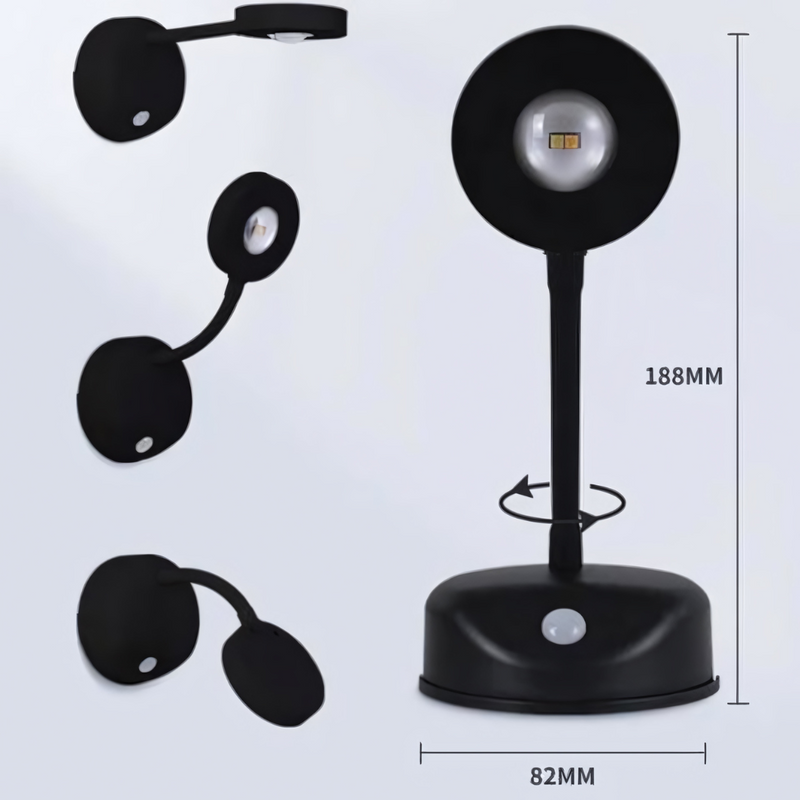 Wireless LED Spotlight with Motion Sensor