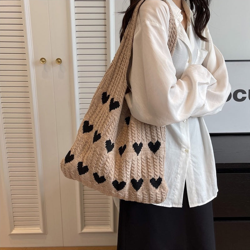 Knit Love Tote Bag