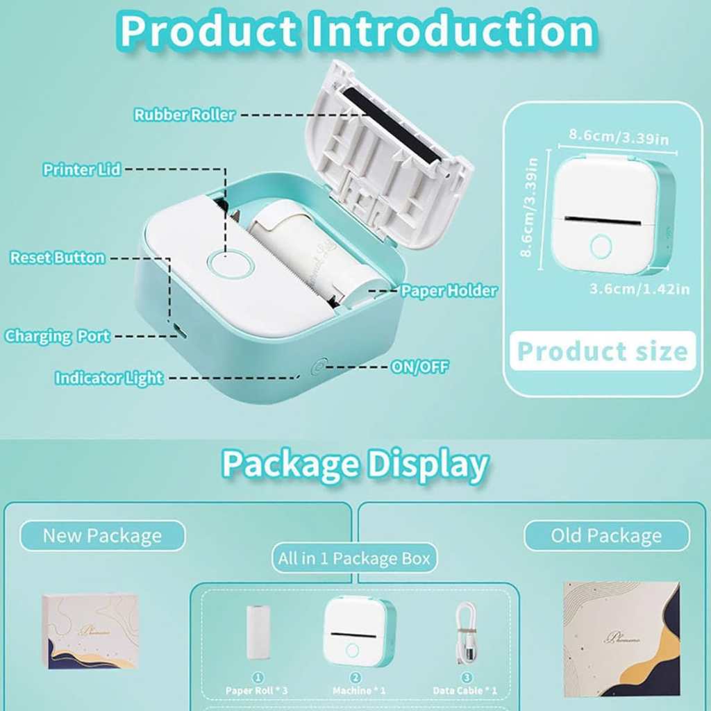Mini Bluetooth Thermal Printer