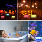 Underwater LED light with remote control – RGB multicolor pool lighting for bathrooms and ponds