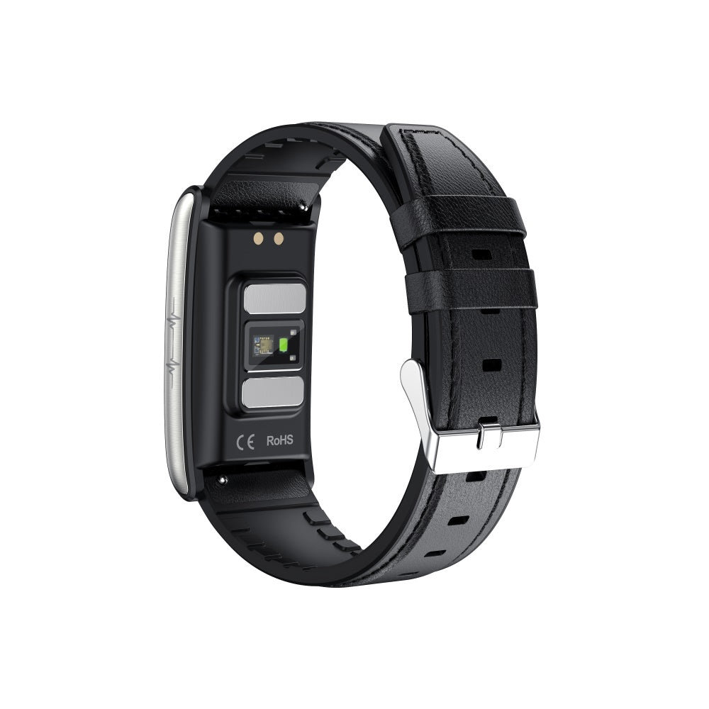 Smart Bracelet 3-Channel EKG Blood Pressure Blood Oxygen Blood Sugar Sleep Detection