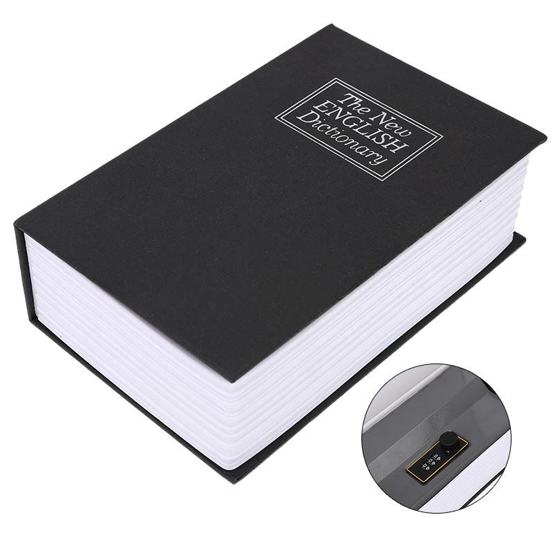 Book-shaped safety closure box