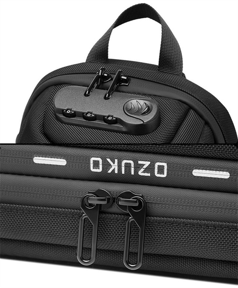 New Men's Anti-Theft Chest Bag