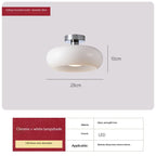 LED Persimmon Pendant Light - Minimalist Rodless/Stemless Design
