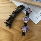 Three Flowers Side Hair Clip