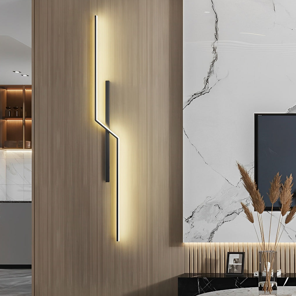 Lines Creative LED Modern Minimalist Wall Lamp Decorative Wall Lights Lighting