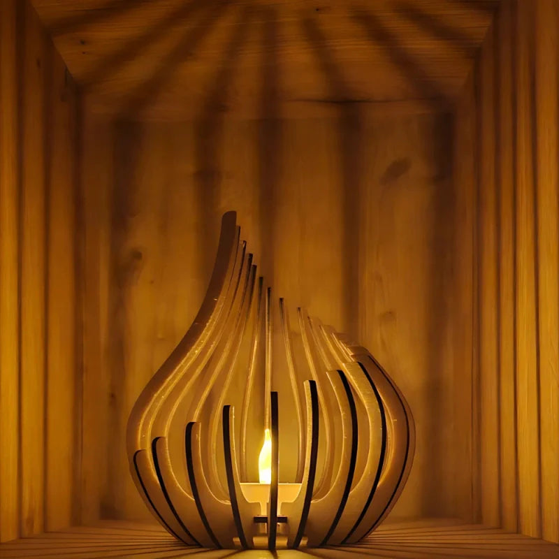 GlimmerDrop Candle Holder