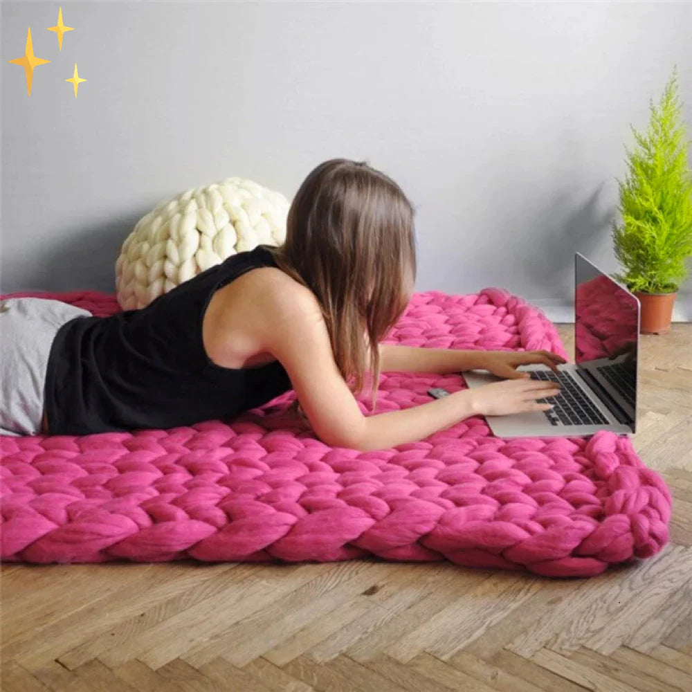 DIY Chunky XL 1000 gram Yarn for Soft Blankets