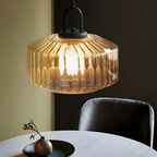 Retro Colored Glass Pendant Lamp