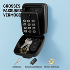 KeyGuard Outdoor Safe – Weatherproof Wall-Mounted Key Box