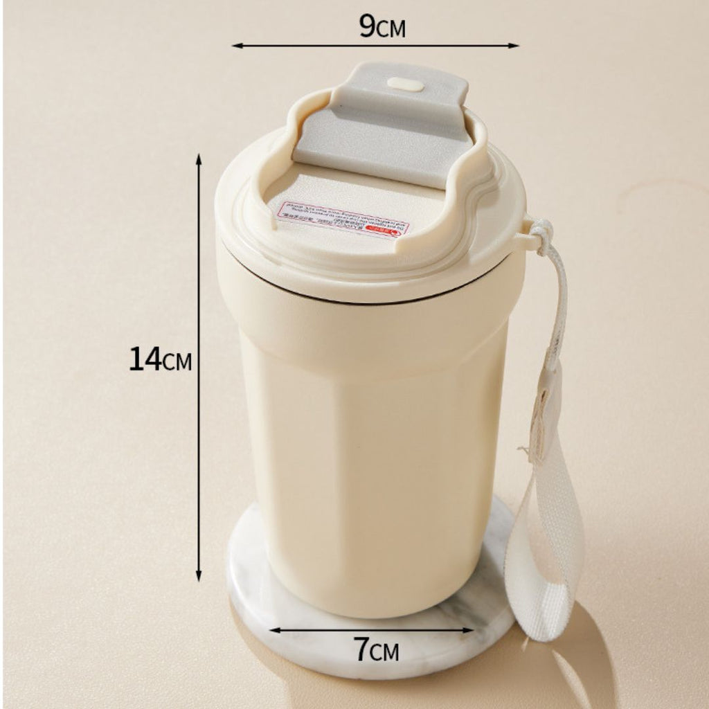 Stainless Steel Coffee Mug with LED Temperature Display 450 ML
