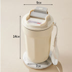 Stainless Steel Coffee Mug with LED Temperature Display 450 ML