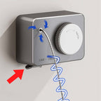 Invisible retractable laundry line