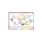 Reusable ribbed handwriting workbooks