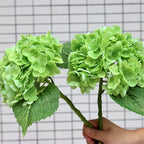 Artificial Hydrangea Flowers Outdoors