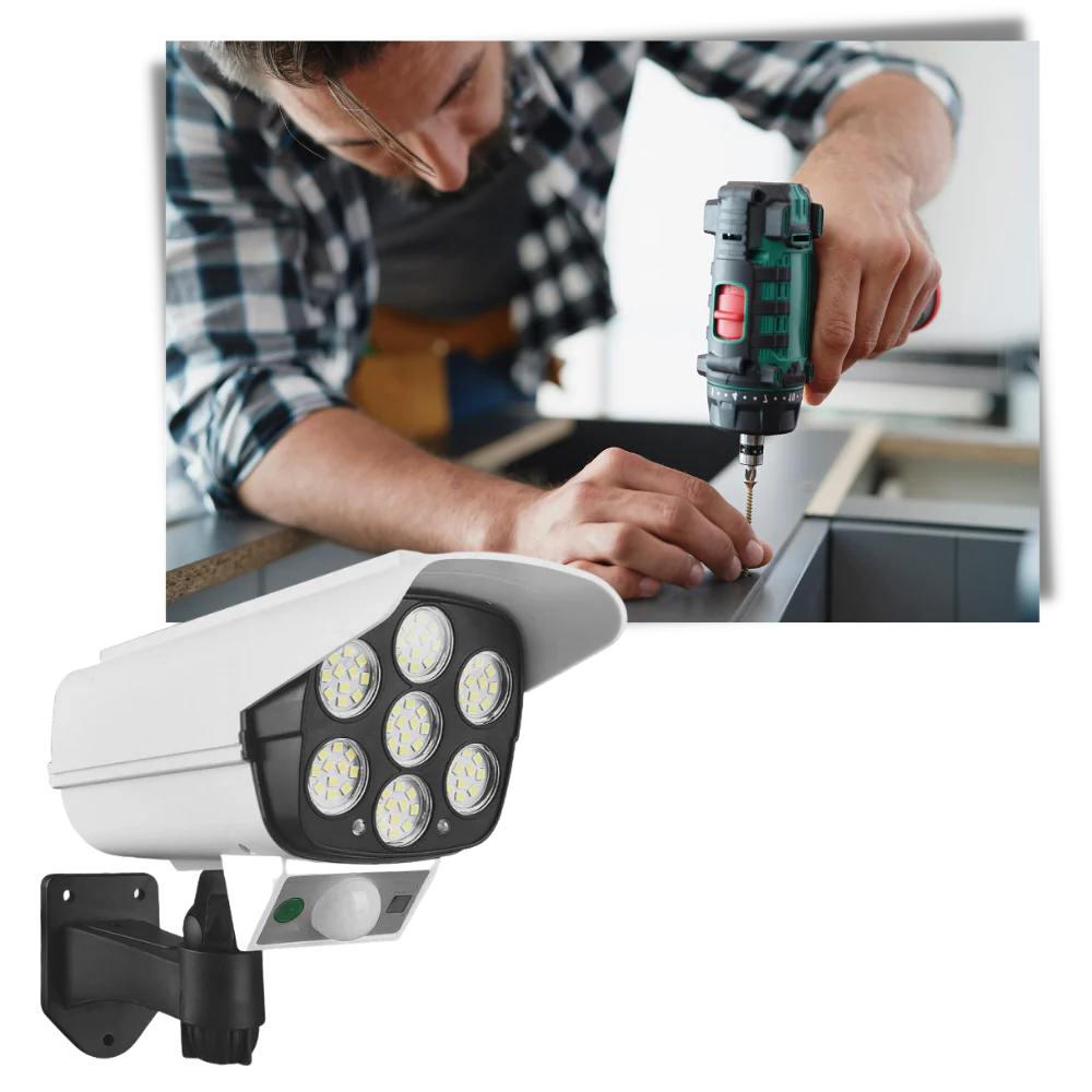 Solar Motion Sensor LED Lamp
