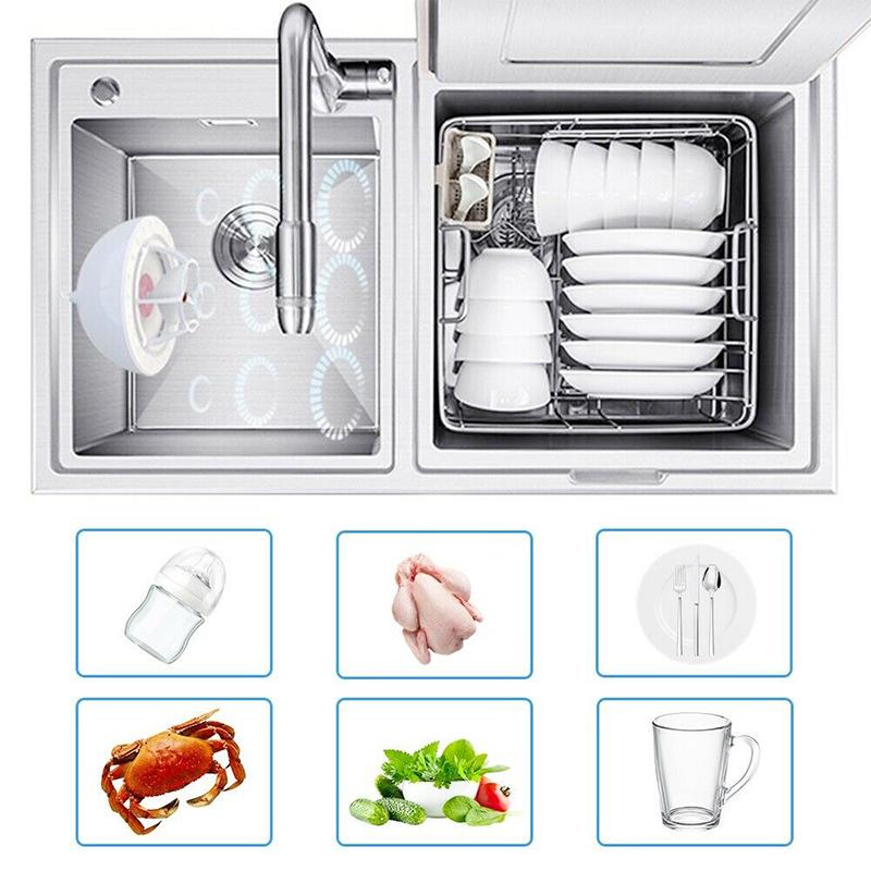 Ultrasonic Portable Dishwasher And Laundry Artifact
