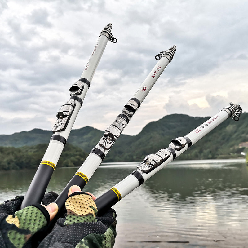 Mini portable multifunctional fishing rod
