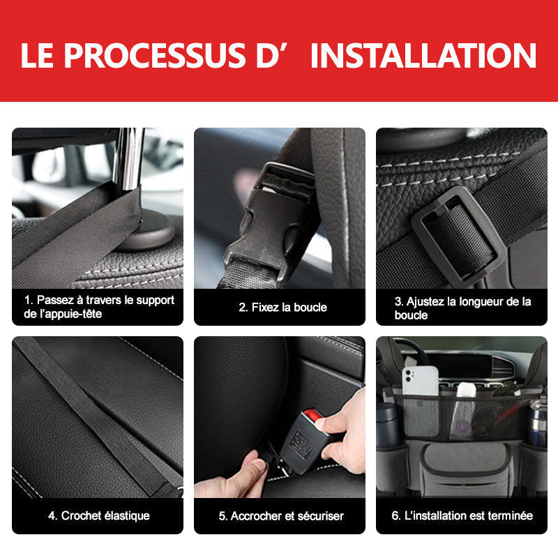 Car seat storage bag