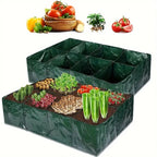 Planting bag with multiple compartments – Robust garden storage for plants and herbs