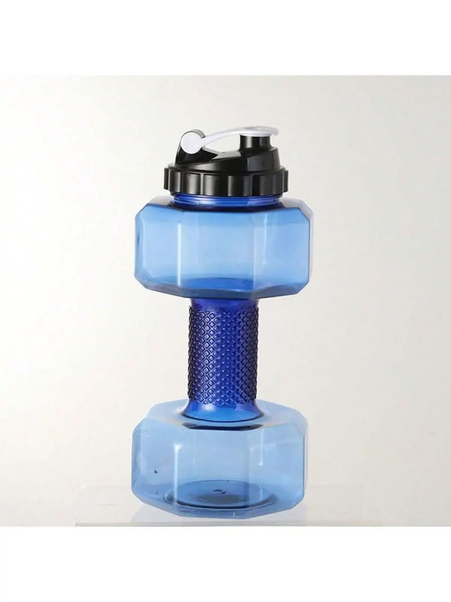 Dumbbell water bottle 550ml for fitness & everyday life | 2-in-1 design